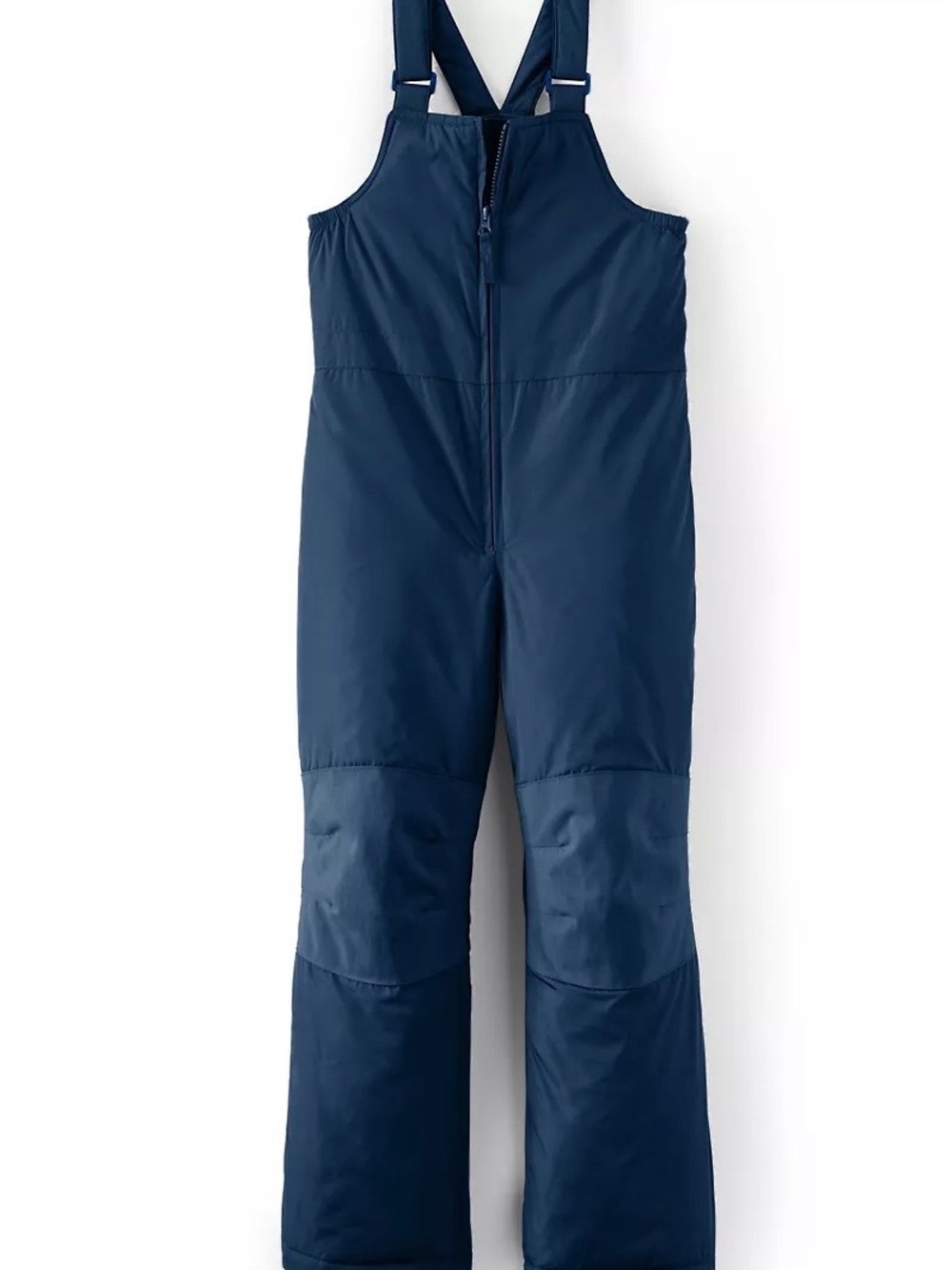 Lands' End Kids Navy Insulated Snow Overalls